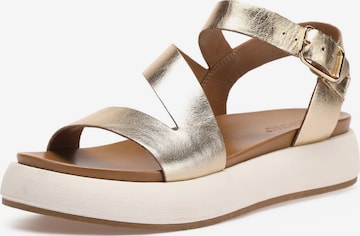 INUOVO Sandals in Gold: front