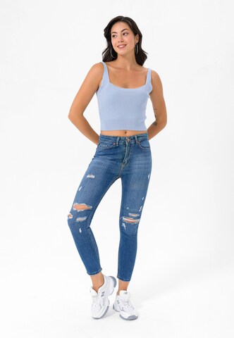 Felix Hardy Top in Blau