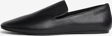 Calvin Klein Classic Flats in Black: front