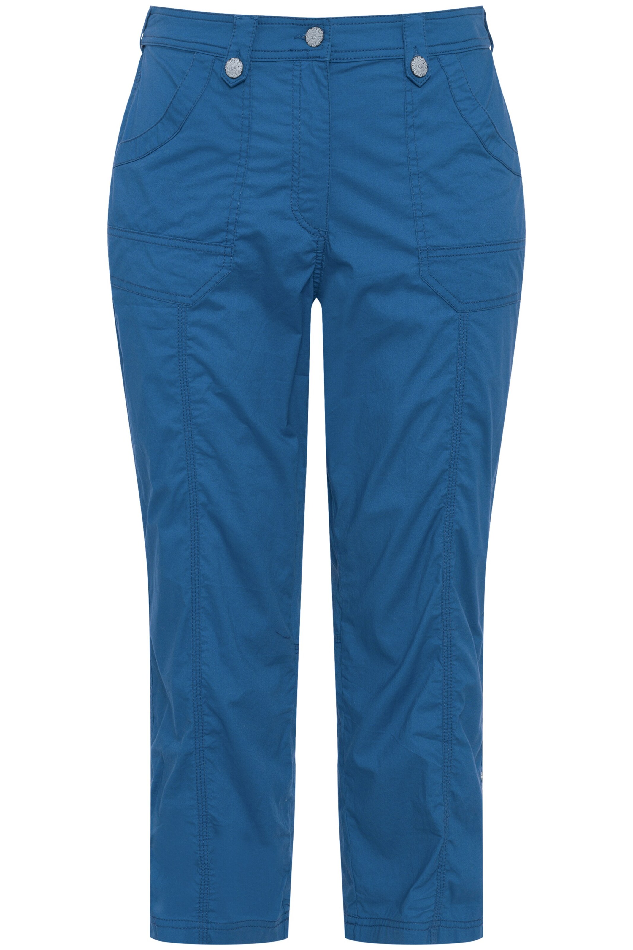Ulla Popken Regular Pants in Blue: front