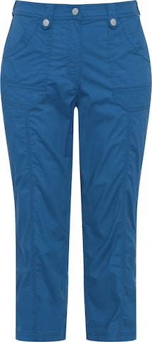 Ulla Popken - Bootcut Pantalón en azul: frente