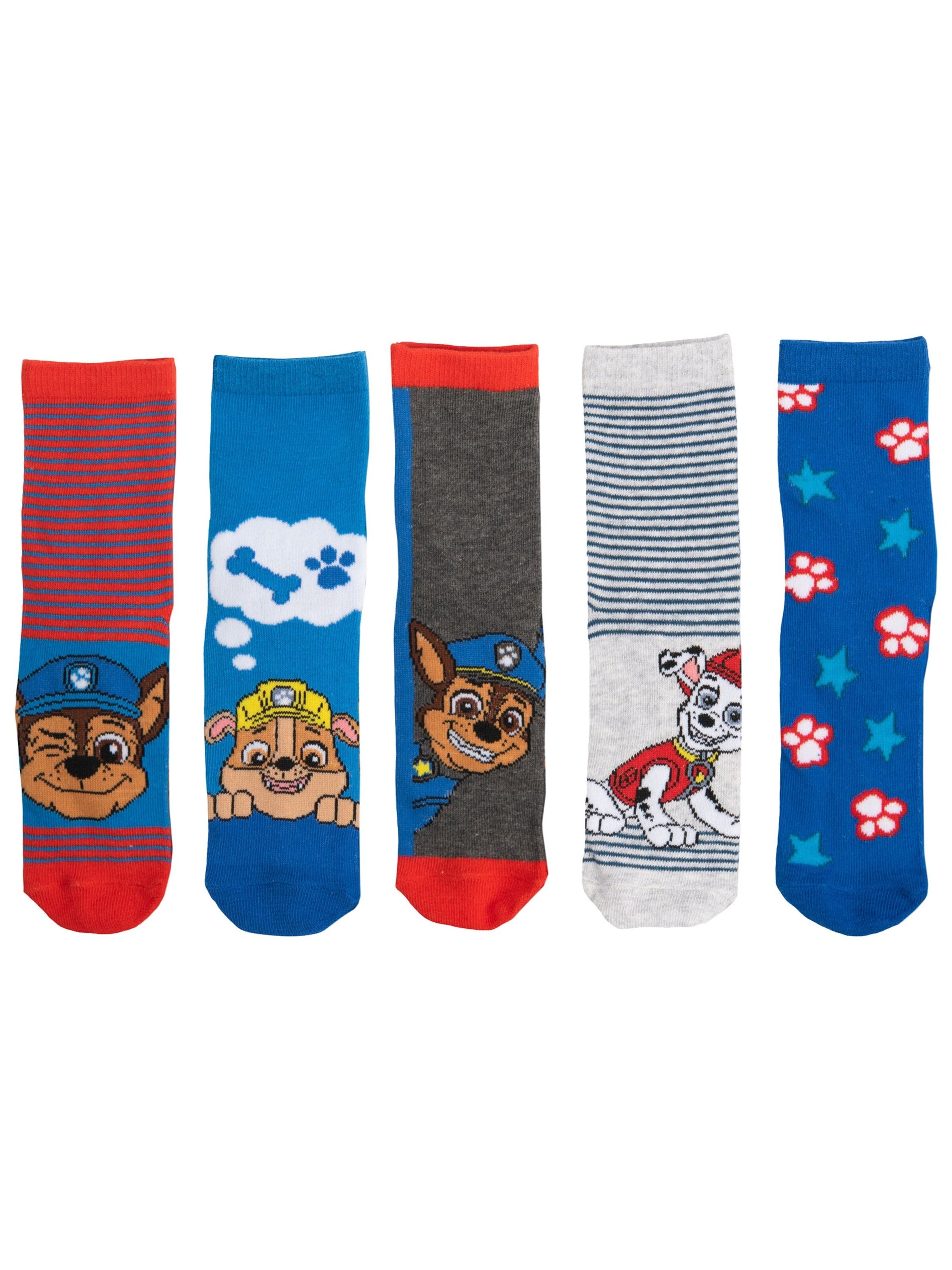 Paw Patrol Socks in Mixed colours: front