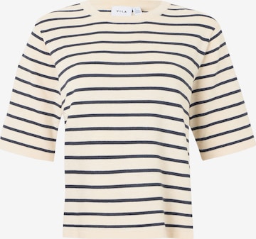 VILA Pullover 'VIMALU' in Beige: Vorderseite