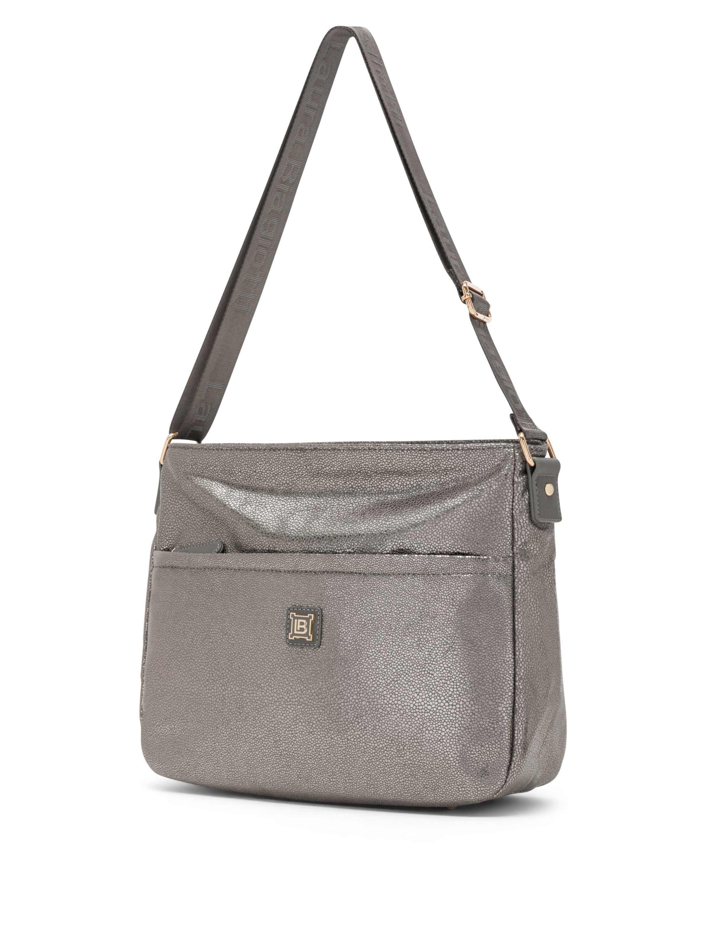 Borsa a tracolla 'Tapiro 12' di Laura Biagiotti in grigio