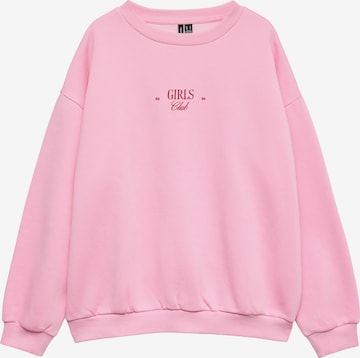 VERO MODA Collegepaita 'VMADINE URSULA' värissä vaaleanpunainen: etupuoli