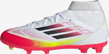 Scarpa sportiva 'F50 League Mid FG/MG' di ADIDAS PERFORMANCE in bianco: frontale