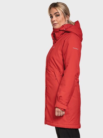 Schöffel Outdoor Jacket 'Bastianisee' in Red