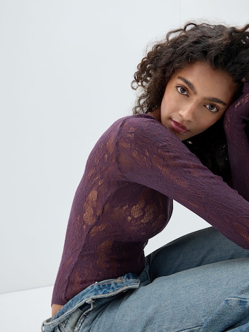 INTIMISSIMI Shirt Bodysuit in Purple