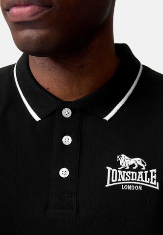 LONSDALE Shirt in Zwart