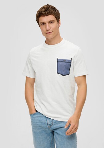 s.Oliver Shirt in White: front