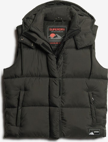 Superdry Bodywarmer in Zwart: voorkant