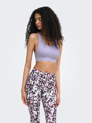 ONLY PLAY - regular Sujetador deportivo 'ONPDaisy' en lila