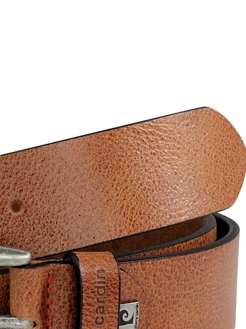 PIERRE CARDIN Belt 'Basic' in Brown