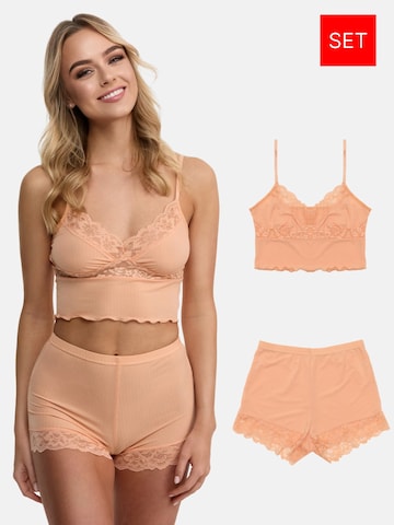 Shorty 'F921' Tazzio en orange : devant
