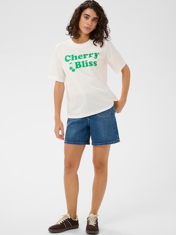 Kaffe Póló 'KACherie' - fehér