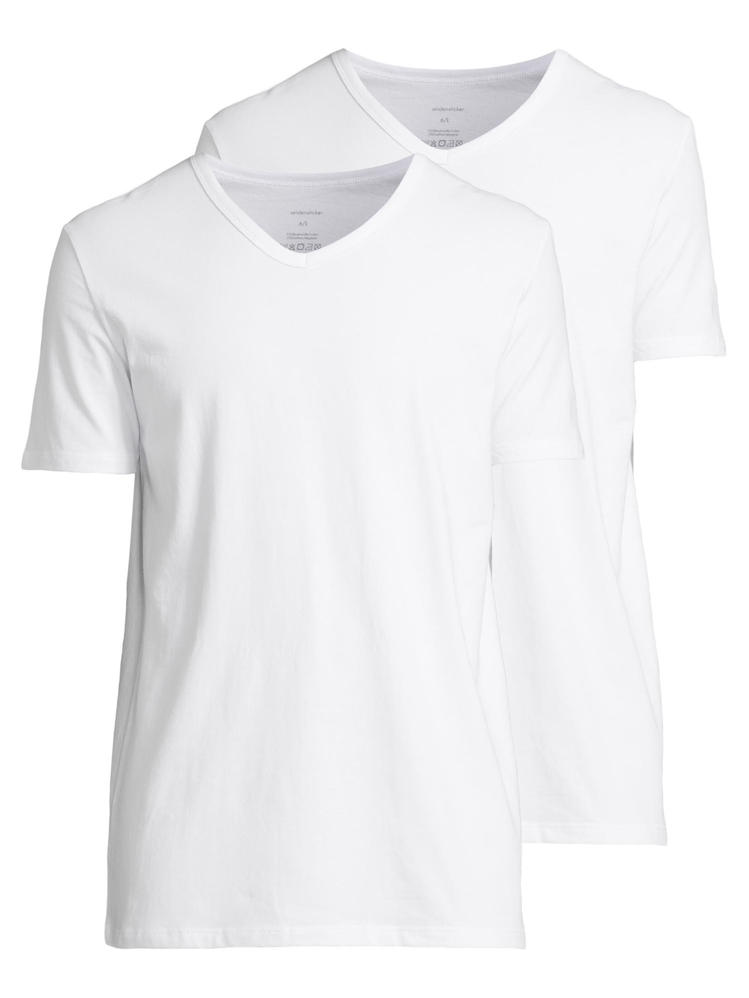 SEIDENSTICKER Undershirt 'Pur' in White: front