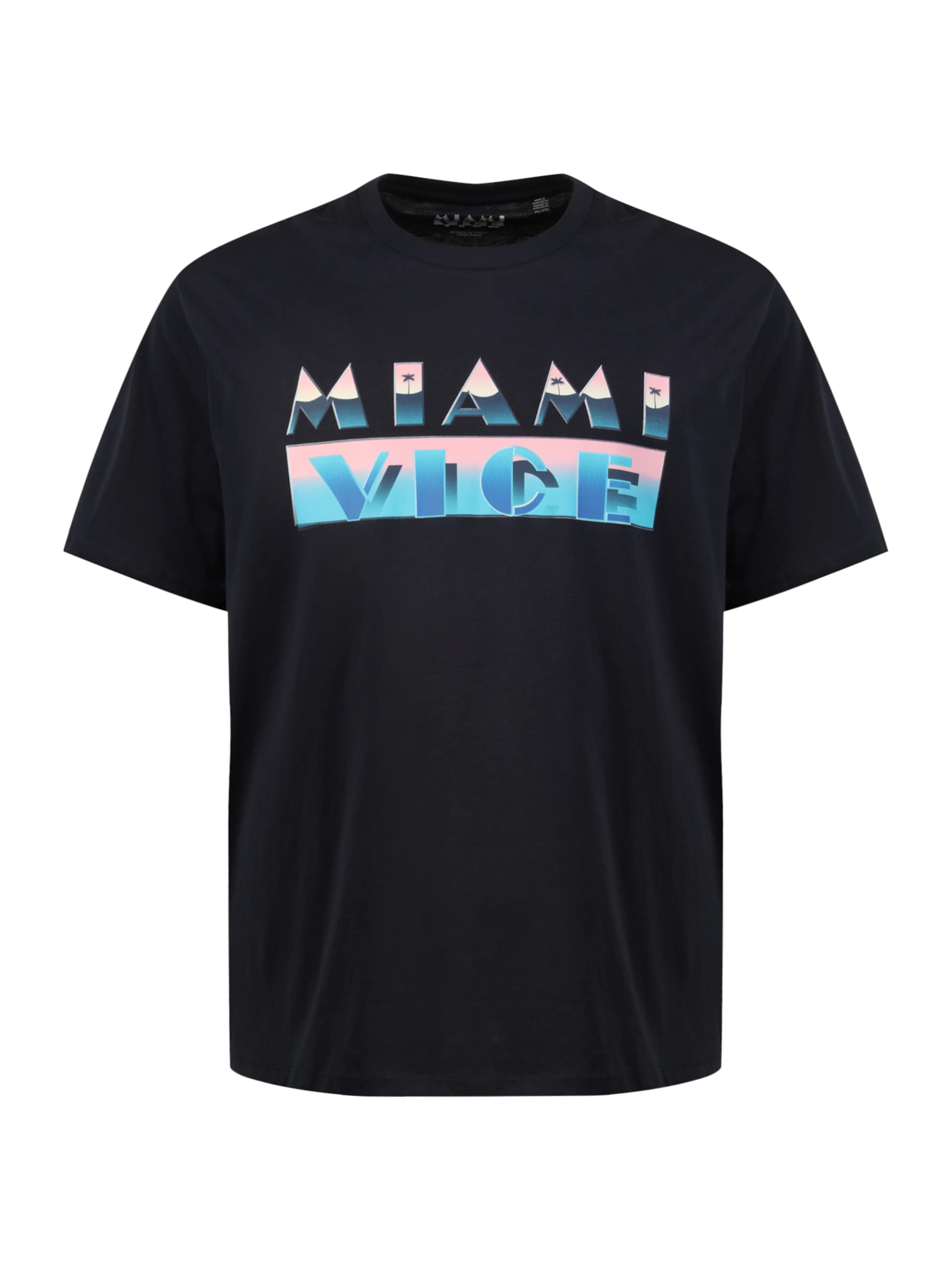 Männer Shirts Only & Sons Big & Tall T-Shirt 'VICE' in Nachtblau - UW59488
