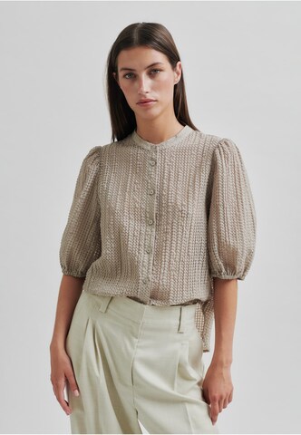 SECOND FEMALE Blouse 'Tascha' in Beige: front