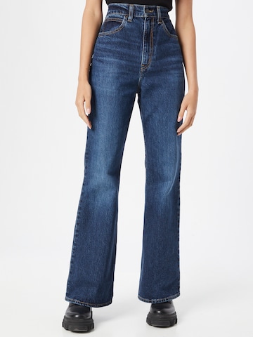 Coupe slim Jean '70s High Flare' LEVI'S ® en bleu : devant