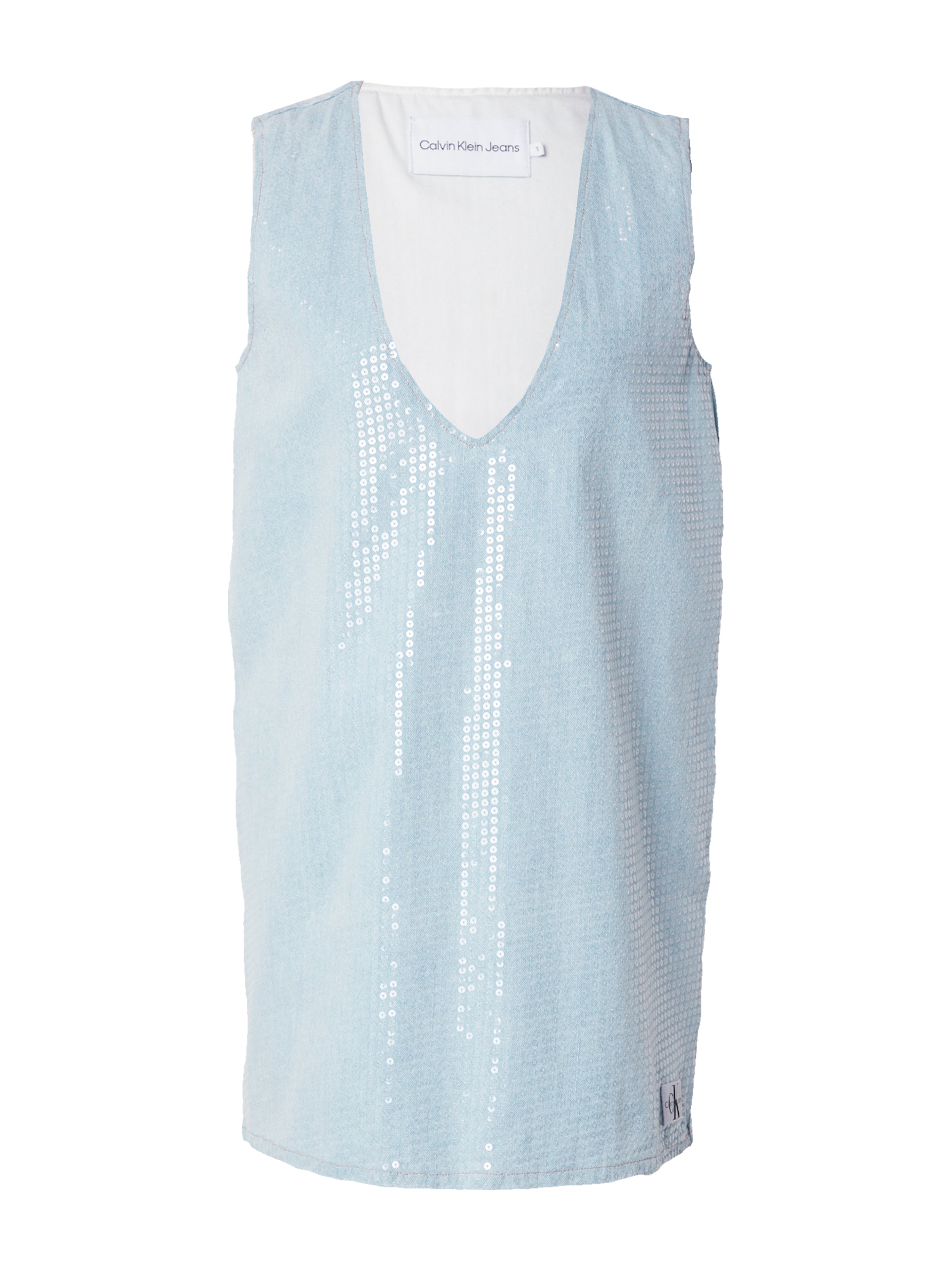 Calvin Klein Jeans Kleid in Blau: Vorderseite
