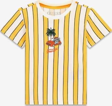 GUESS T-Shirt in Gelb: Vorderseite