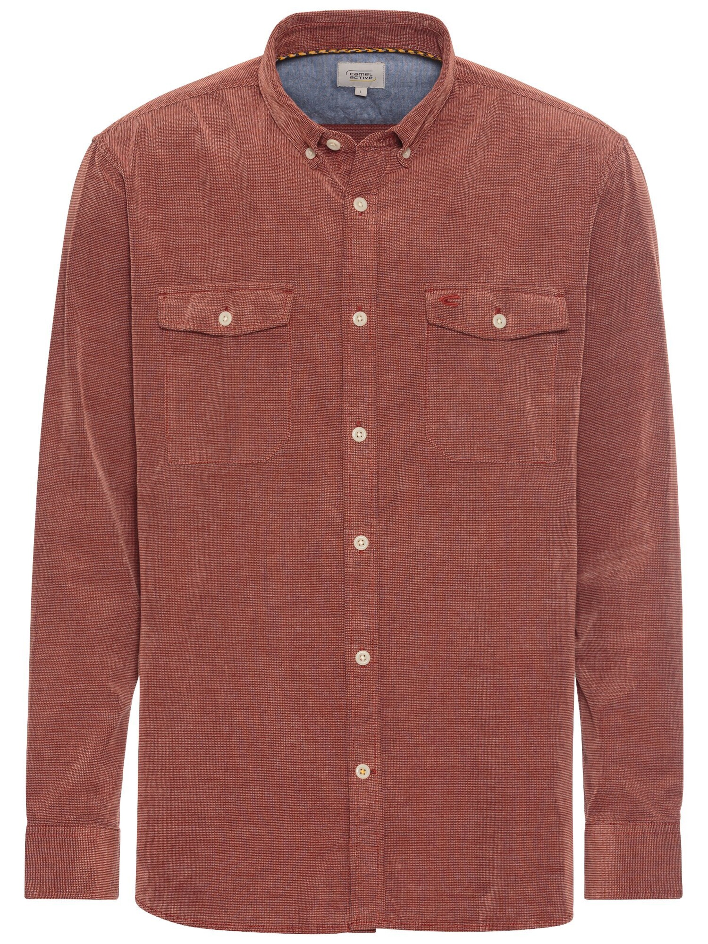 CAMEL ACTIVE Hemd in Rot: Vorderseite