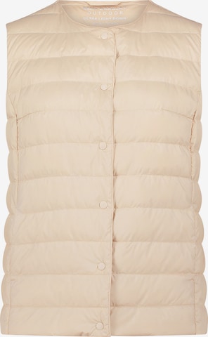 Gilet Betty Barclay en beige : devant