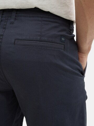 TOM TAILOR Slimfit Chino in Blauw