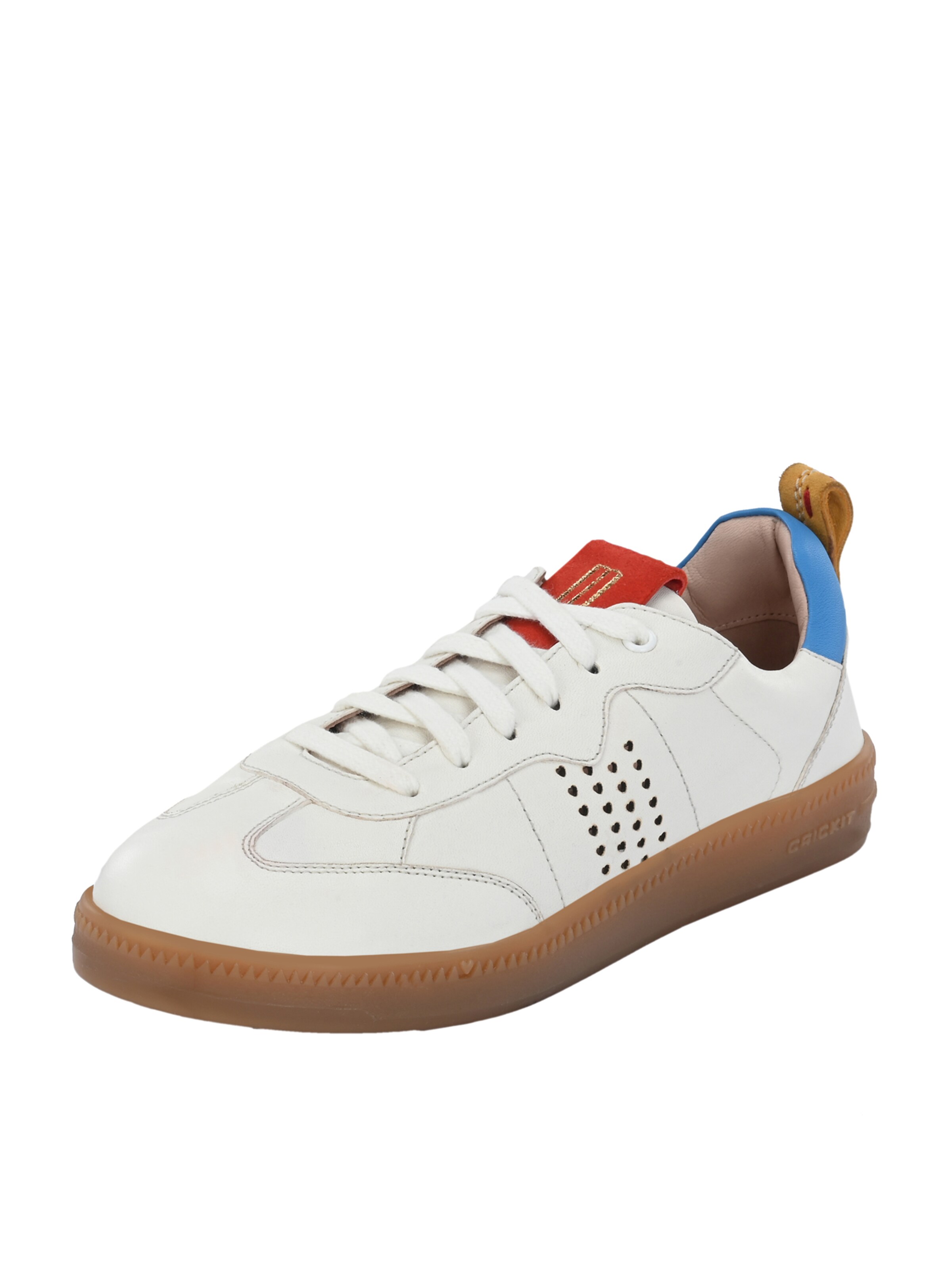 Baskets basses 'ODELIA' Crickit en blanc : devant