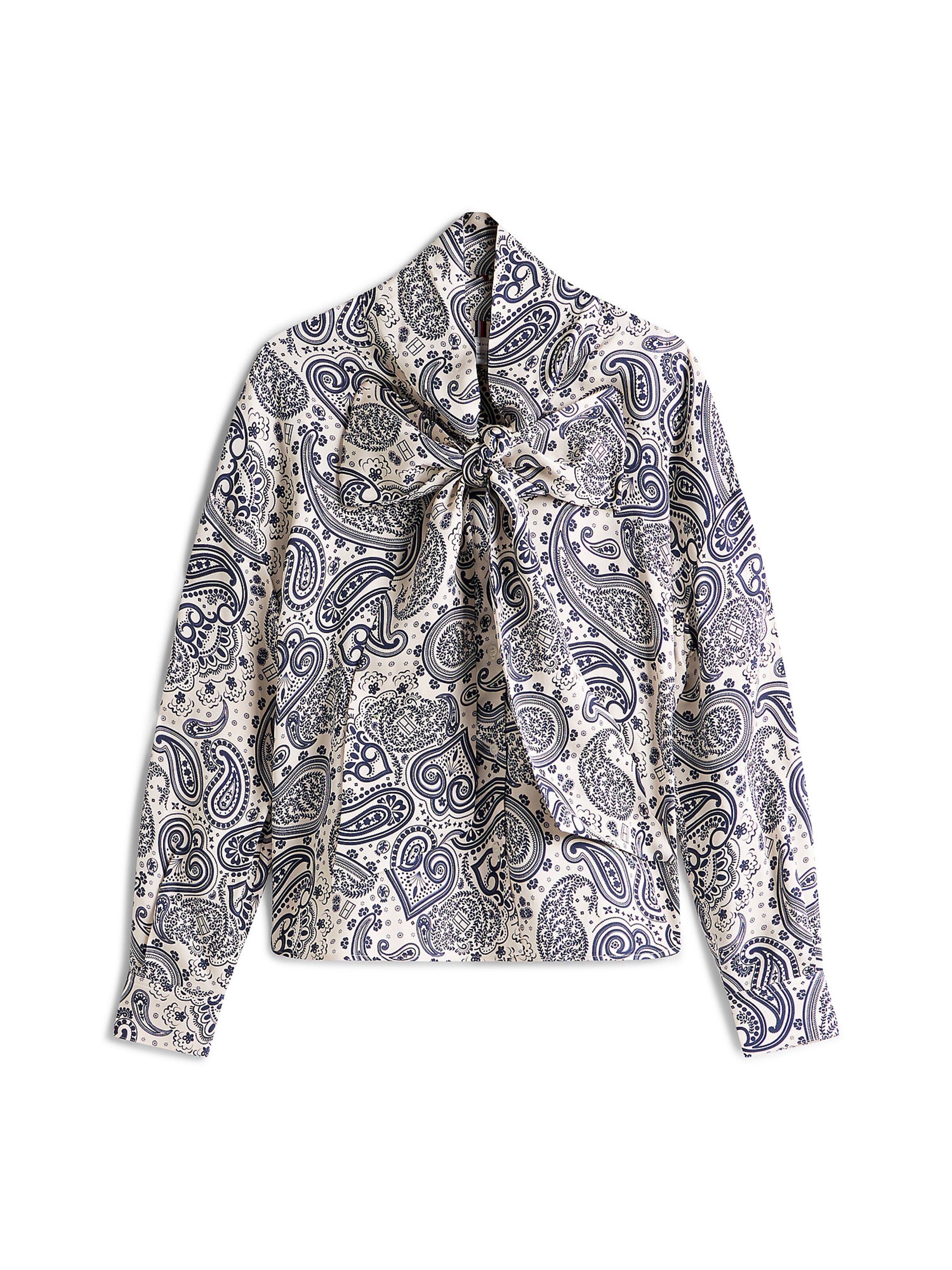 TOMMY HILFIGER Blouse in Black: front