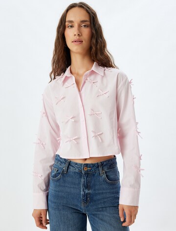 Koton Shirt in Pink: Vorderseite