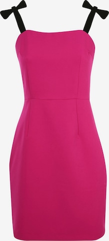 Awesome Apparel Dress in Pink: front