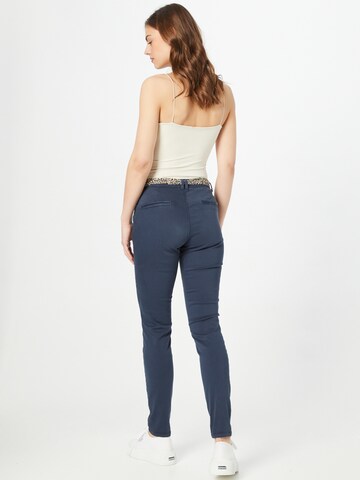 Le Temps Des Cerises Skinny Pants 'DYLI' in Blue