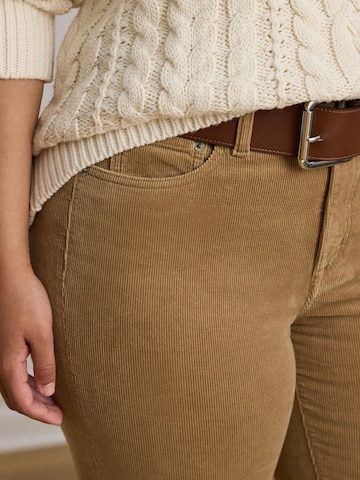 Lauren Ralph Lauren Plus - regular Pantalón en beige