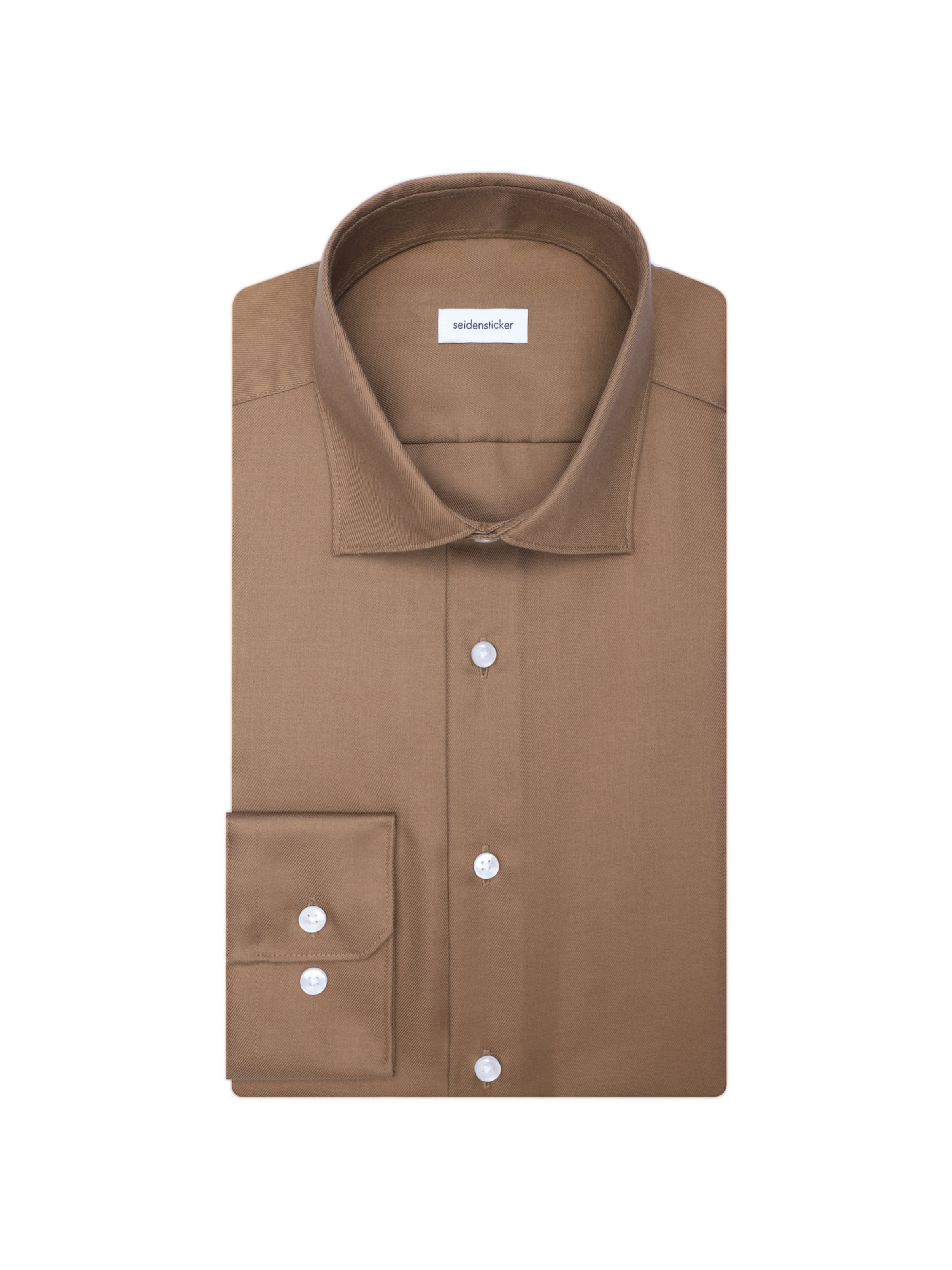 Coupe regular Chemise SEIDENSTICKER en marron