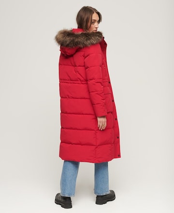 Superdry Mantel 'Everest' in Rot