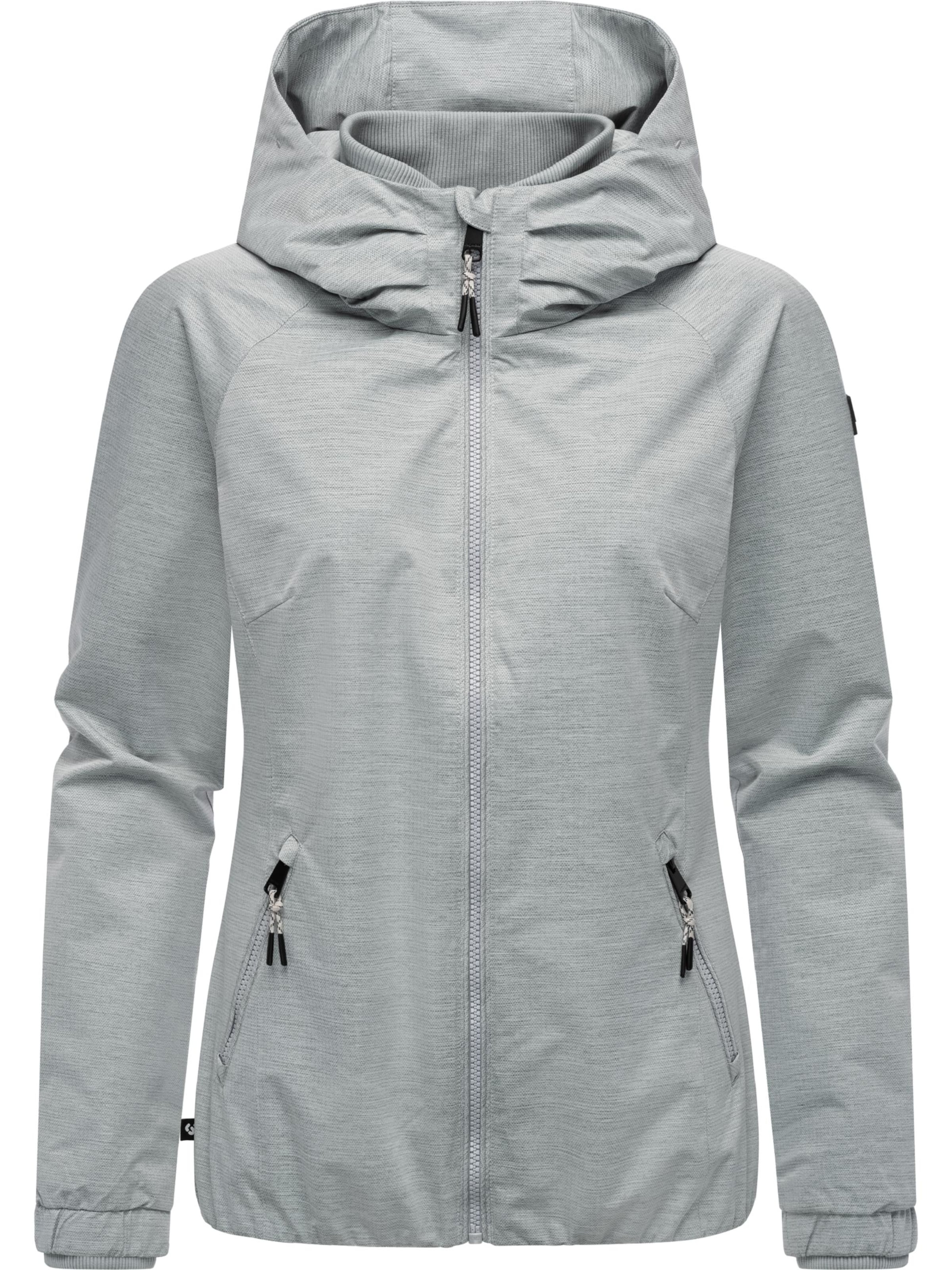 Giacca funzionale 'Dizzie' di Ragwear in grigio: frontale