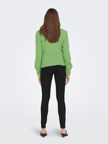 ONLY Sweater 'LEILANI' in Green