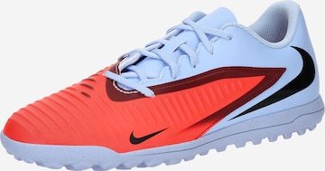 Ghete de fotbal 'PHANTOM 6 CLUB' de la NIKE pe albastru: față