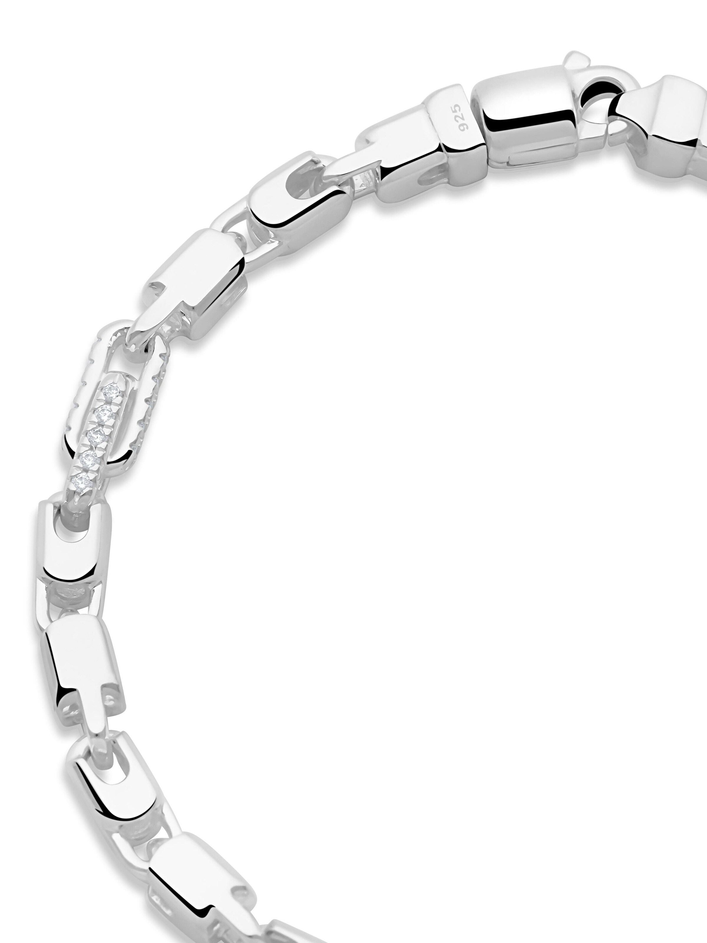 Tony Fein Armband 'Monte Carlo'‌ in Silber