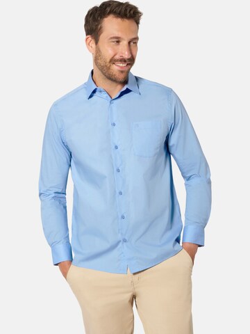 BABISTA Regular fit Button Up Shirt 'Jornan' in Blue: front