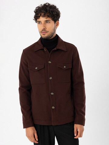 Antioch Regular fit Button Up Shirt in Brown