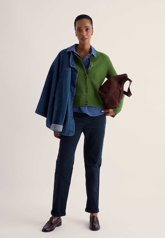 Cardigan Seasalt Cornwall en vert