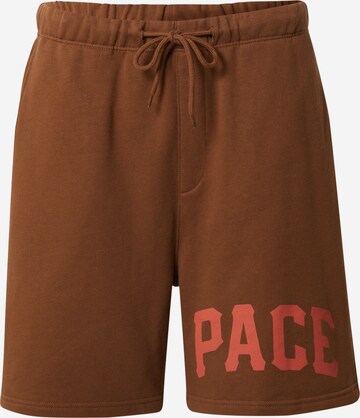 Pacemaker Loosefit Shorts 'Jordan' -  (GOTS) in Braun: predná strana