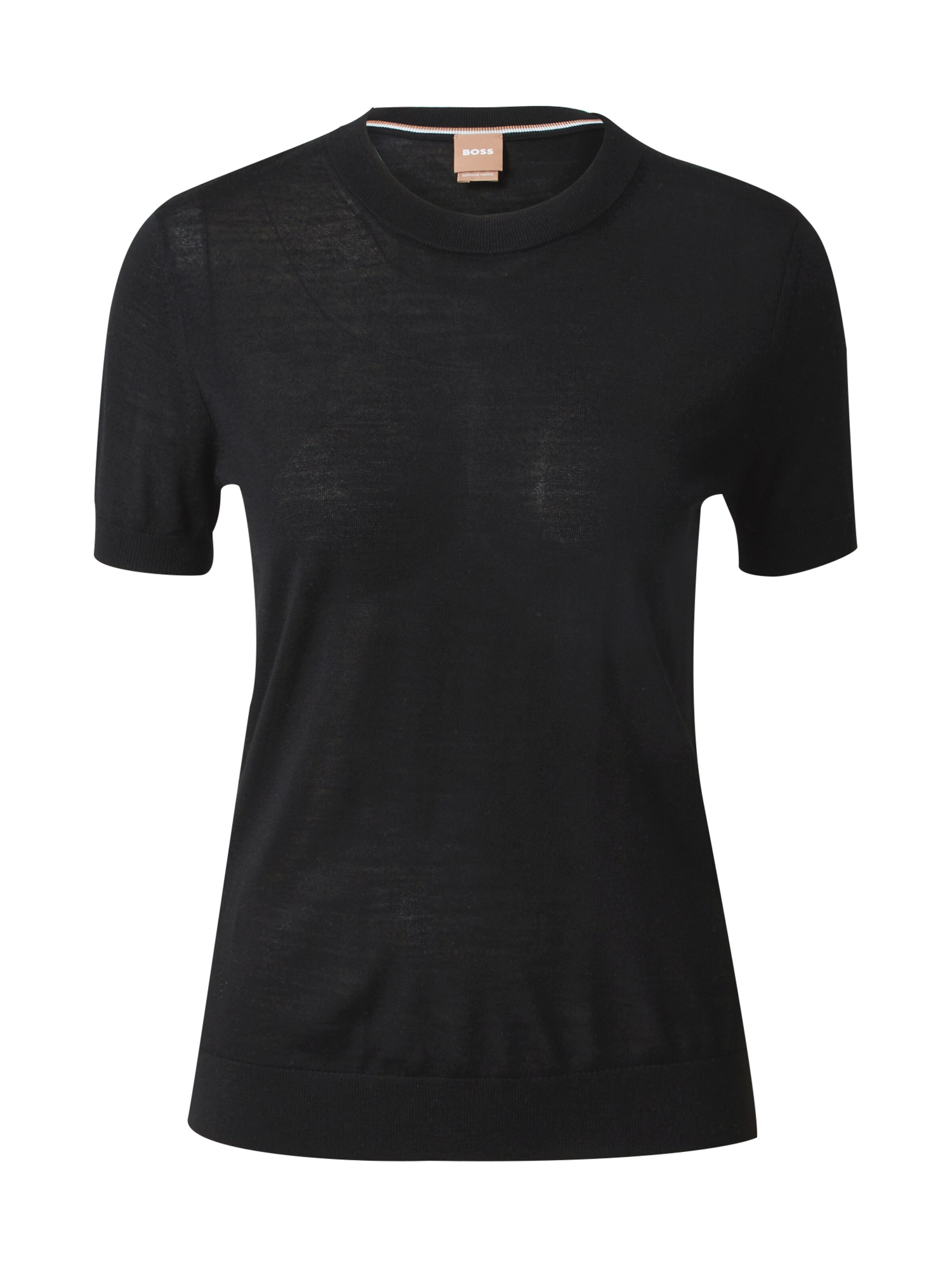 BOSS Pullover 'Falyssiasi' in Schwarz: Vorderseite