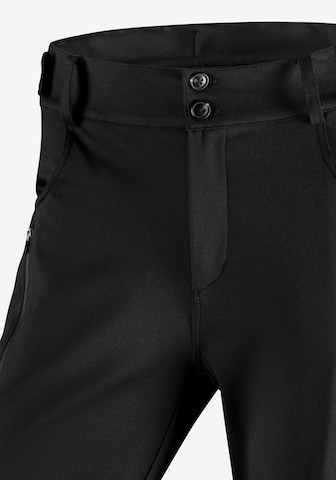 LASCANA ACTIVE Slimfit Παντελόνι φόρμας σε μαύρο