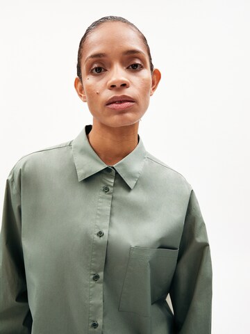 ARMEDANGELS Blouse ' Ealga' in Green