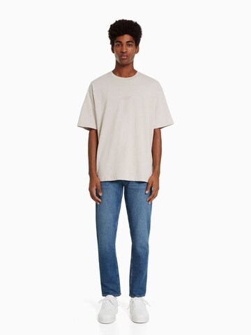 Coupe slim Jean Bershka en bleu