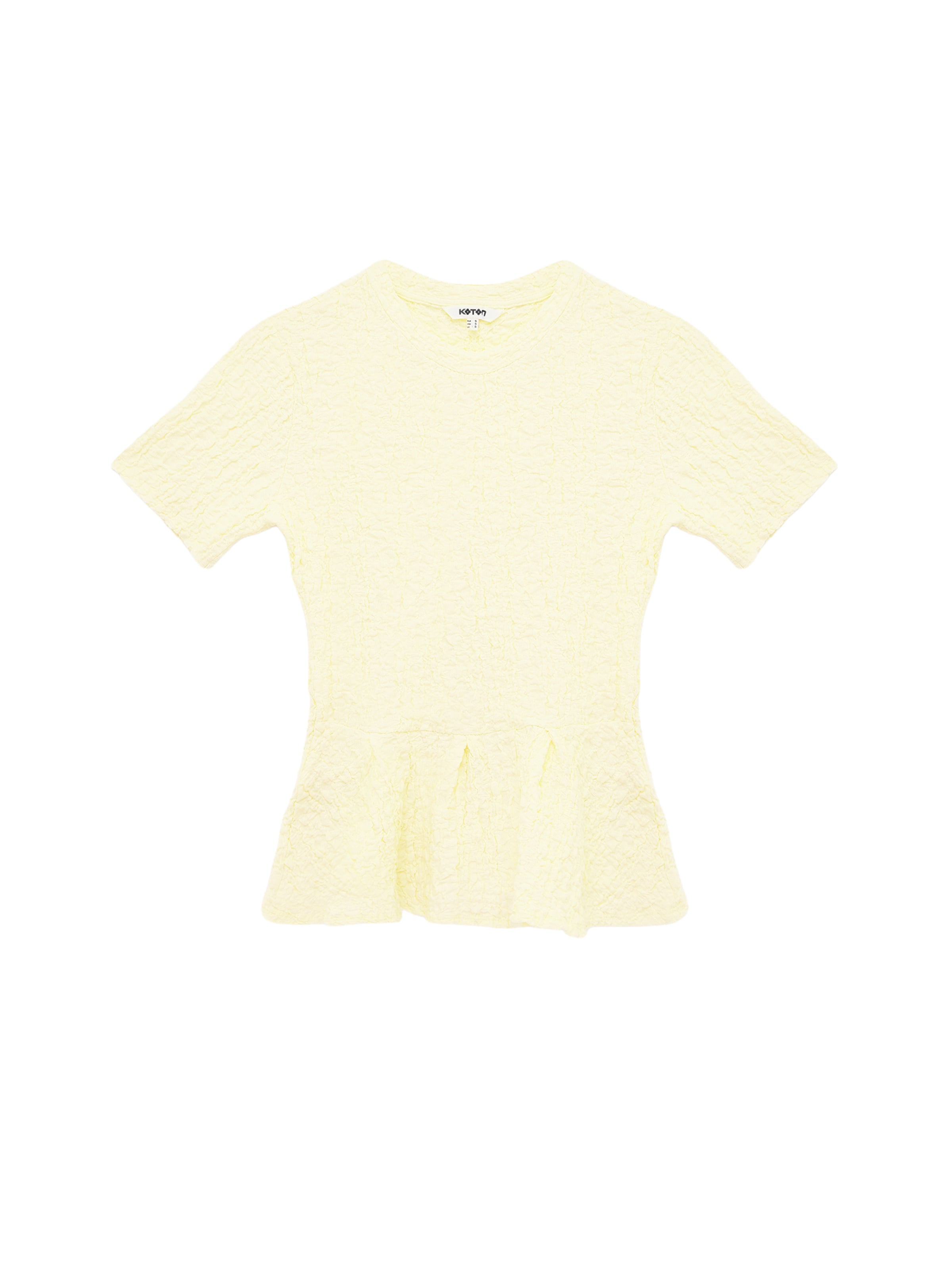 Koton Shirt in Geel: voorkant