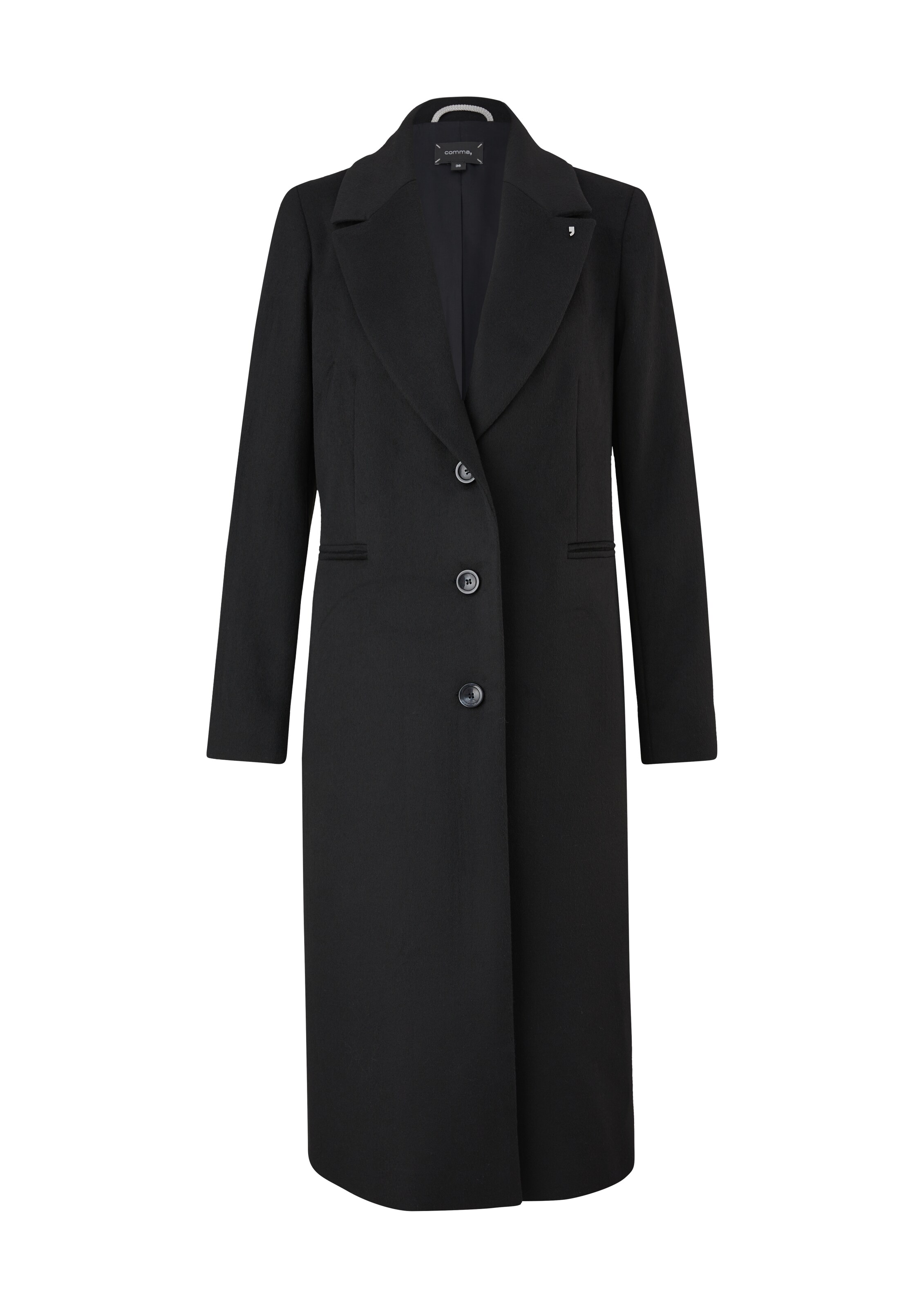 COMMA Tussenmantel in Zwart: voorkant